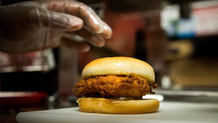 The rise of the chicken sandwich