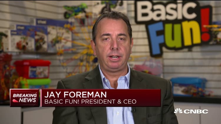Basic Fun's Jay Foreman: Dec. 15 tariffs would have forced us to cut 15% workforce