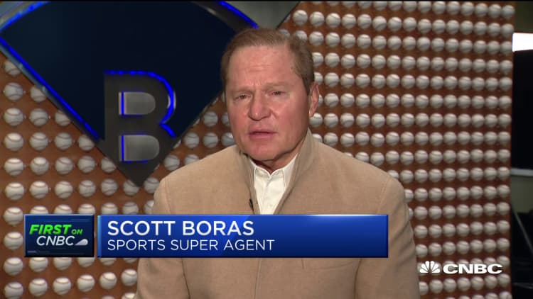 MLB agent Scott Boras on recent signings