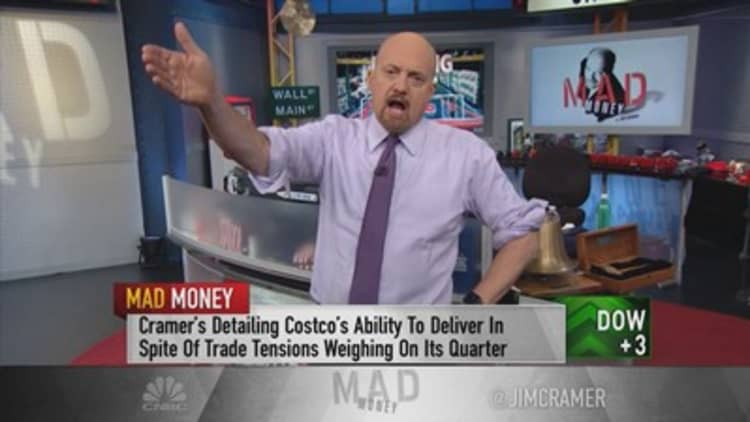 Jim Cramer says Costco has a China problem, and it's not tariffs