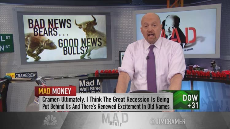 Jim Cramer: Housing data show we've 'finally, finally, finally recovered' from the Great Recession