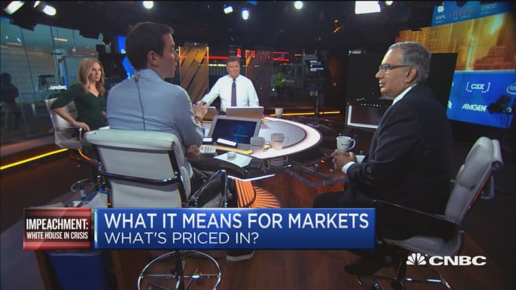 Sarat Sethi: The economy will drive markets more than impeachment