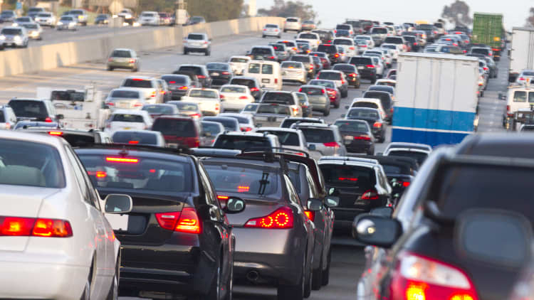 How traffic jams end up costing the US economy billions of dollars