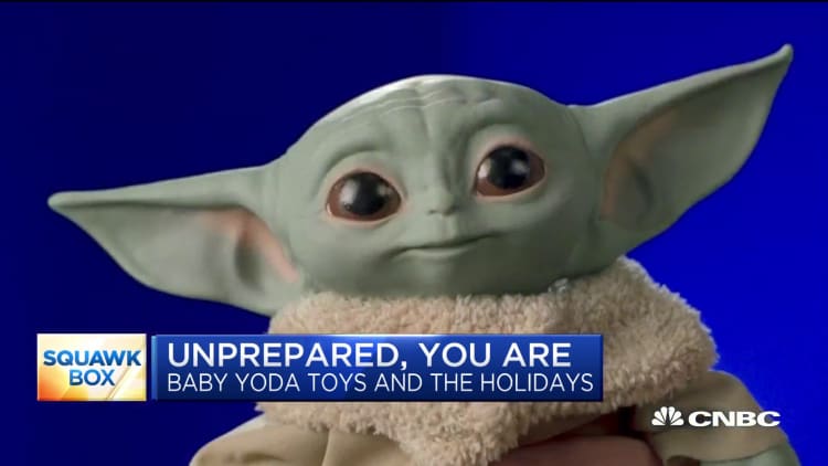 Why Disney didn't get Baby Yoda toys on the shelves in time for Christmas