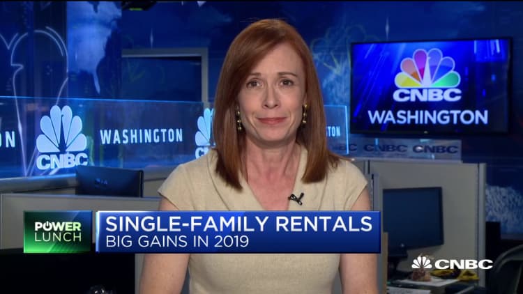 Single-family rentals saw big gains in 2019