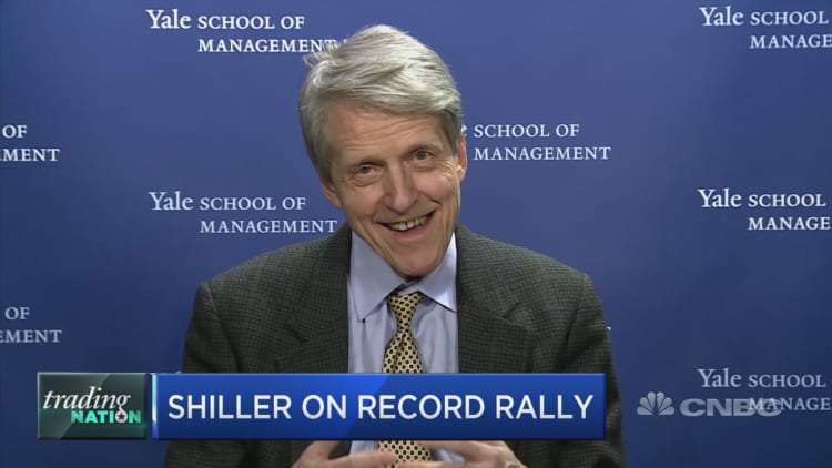 Shiller: 'I put Trump as the primary cause of the recent strength in the market'