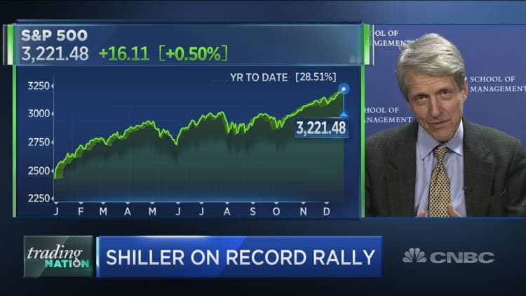 Shiller: A Trump effect could drive the record rally through 2020