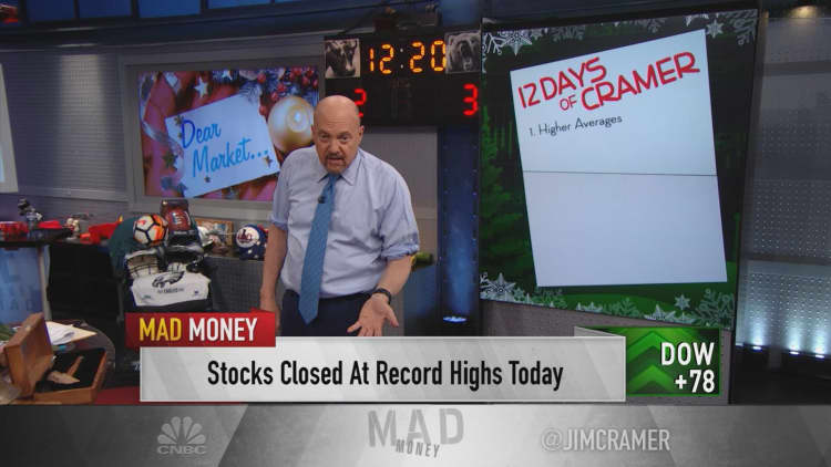The 12 gifts Jim Cramer wants the stock market to deliver in 2020