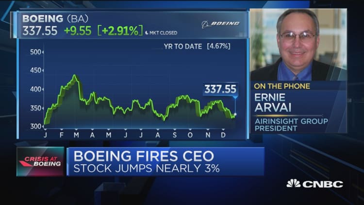 Dennis Muilenburg out as Boeing CEO