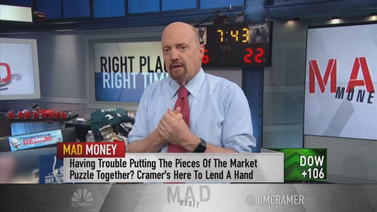Relying on luck is dangerous, Jim Cramer says — always understand why your stock is moving