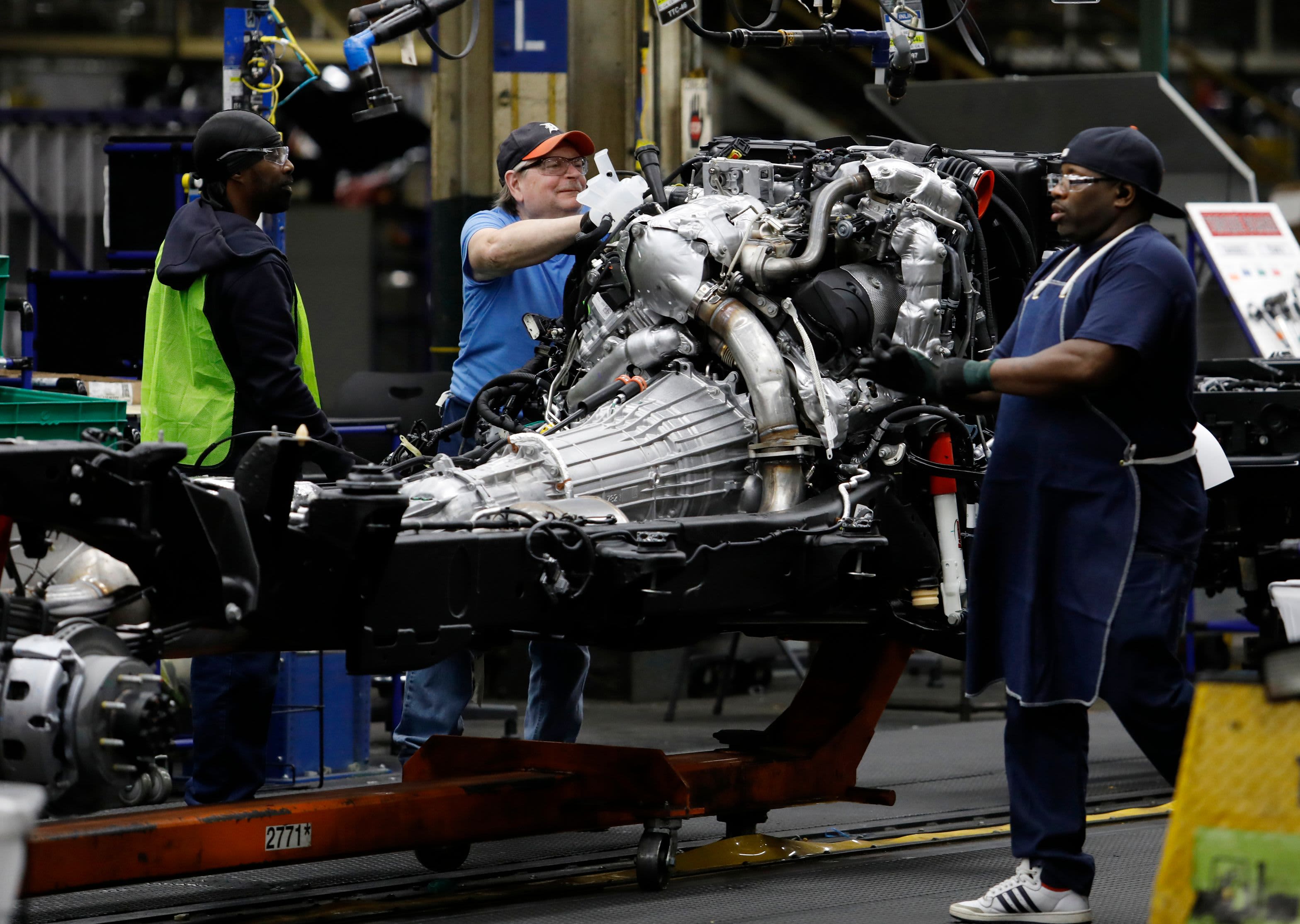 GM is reducing additional cuts at two US truck factories due to a lack of chips