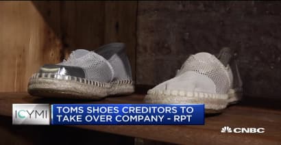 Report: Toms Shoes creditors to take over company