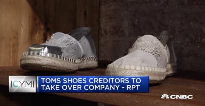 Report: Toms Shoes creditors to take over company