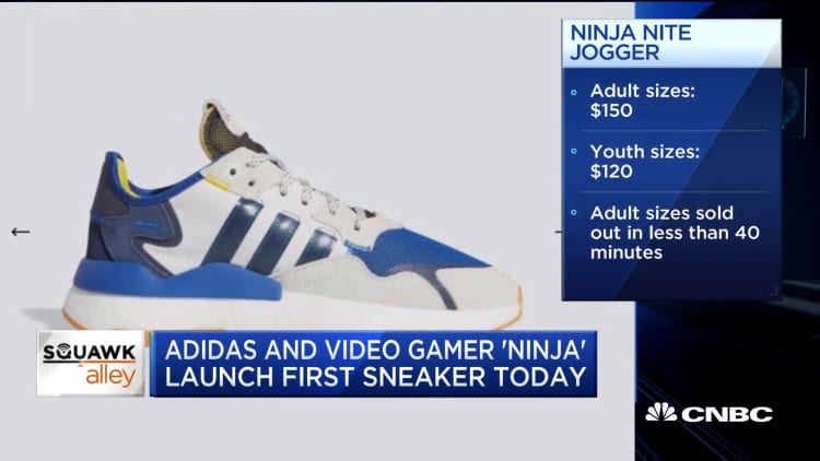 YouTube star 'Ninja' and Adidas launch first sneaker in new partnership