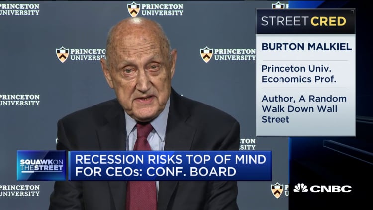 If we have a recession, it will be caused by some shock that we don't know of now: Burton Malkiel