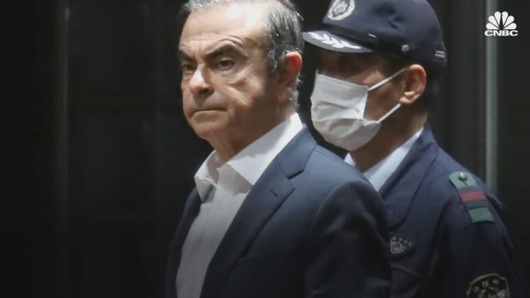 Authorities search Carlos Ghosn's Toyko residence for evidence on how he organized his escape