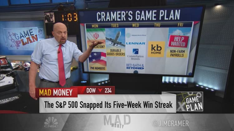 Cramer's week ahead: The Iran situation gives us 'something new to worry about'