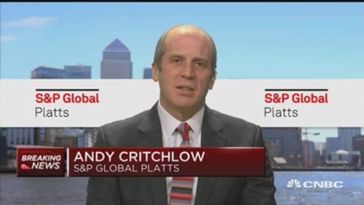 Critchlow: It may be more difficult now for OPEC to lock members into production cuts