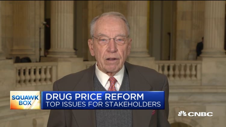 Sen. Grassley turns to House Speaker Pelosi for help selling his drug pricing bill