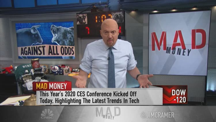 Investors must be prepared for a pullback after a big rally, Jim Cramer says