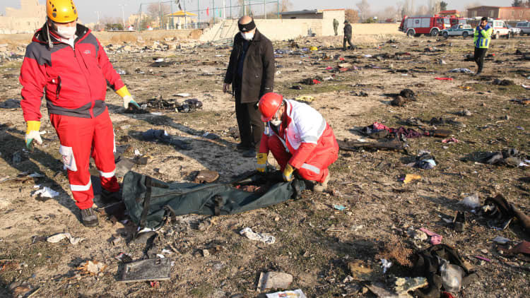 Officials: Boeing 737-800 crash in Iran likely a result of mechanical issues