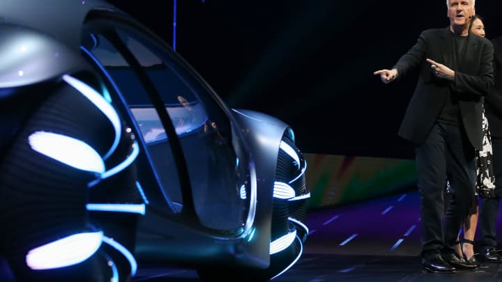 Photos Mercedes Benz S Concept Car Inspired By Avatar