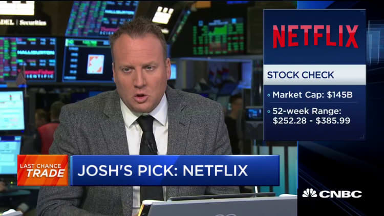 Josh Brown explains why he chose Netflix as his Last Chance Trade