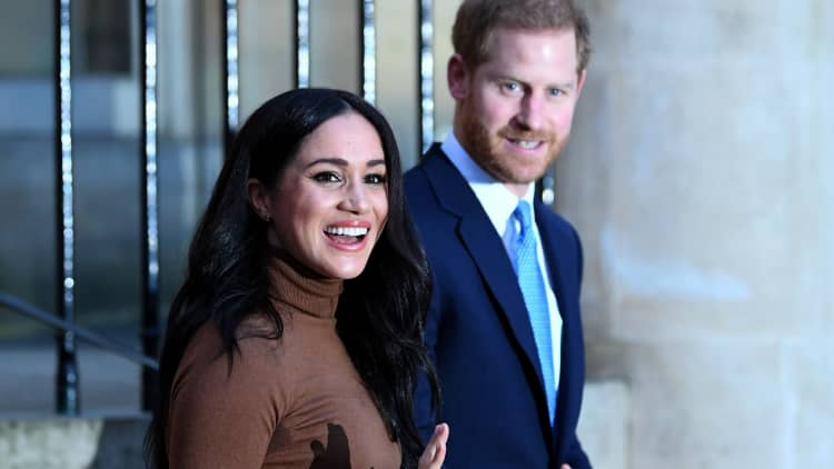 Here's a breakdown of Prince Harry and Meghan Markle's current earnings