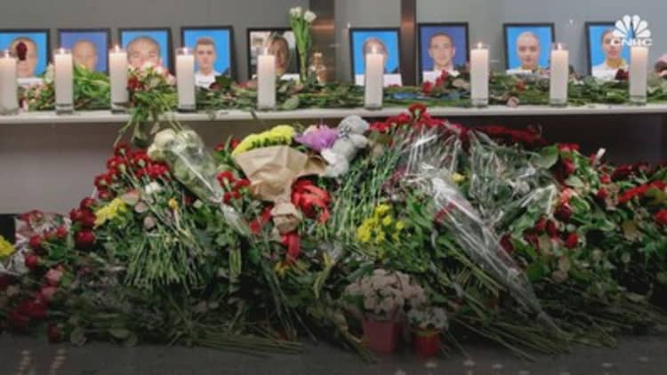 Ukraine Airlines holds vigil for lost lives after Iran plane crash