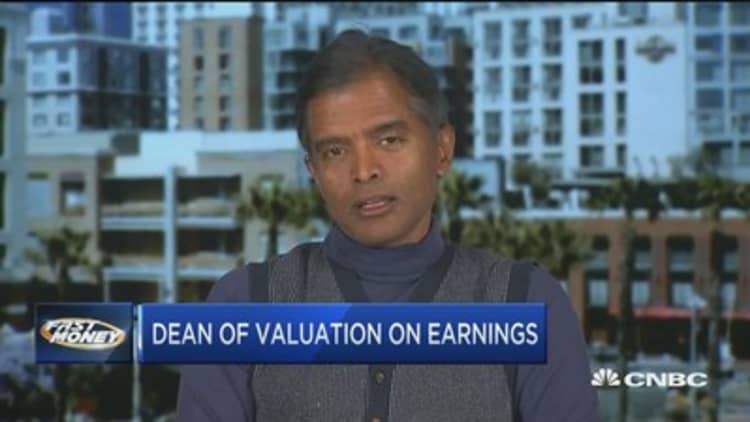 'Dean of valuation' Aswath Damodaran weighs in on what to expect out of earnings season