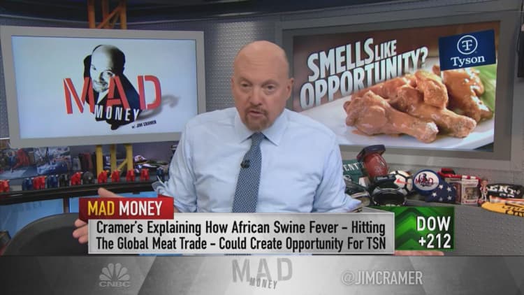 Jim Cramer: Tyson Foods could become the biggest winner from the US-China trade deal