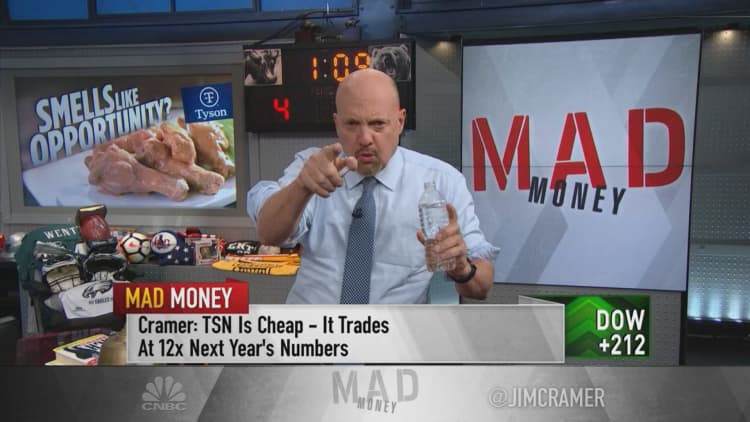 Tyson Foods could be biggest winner from US-China trade deal: Jim Cramer