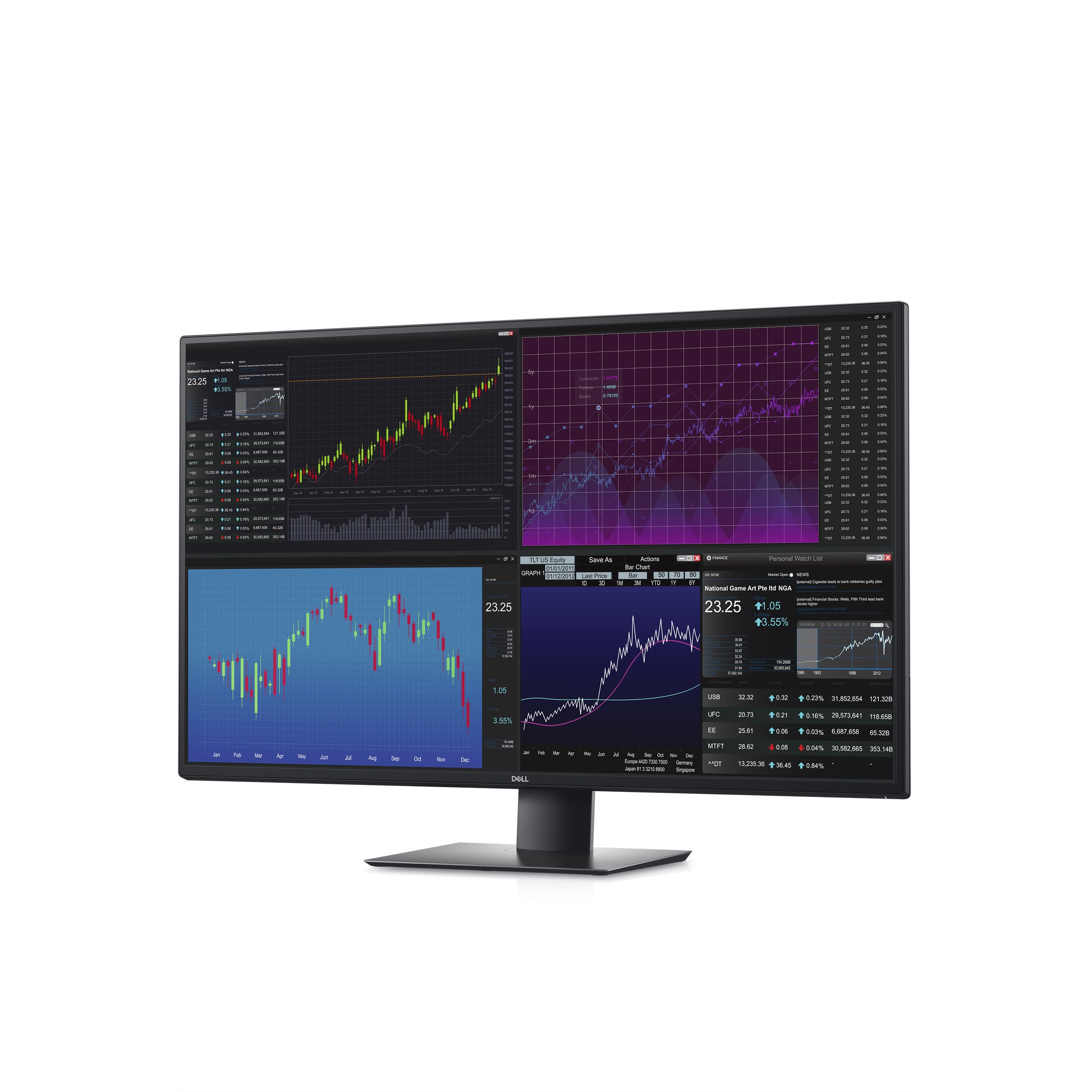 Can i use a 32 tv as a computer monitor Dell Targets Financial Traders With Launch Of Giant Computer Monitor