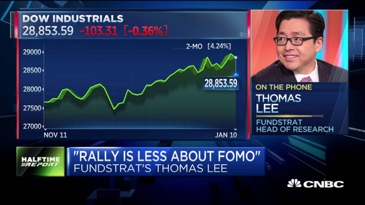 Market rally not about FOMO, but repricing risk: Tom Lee