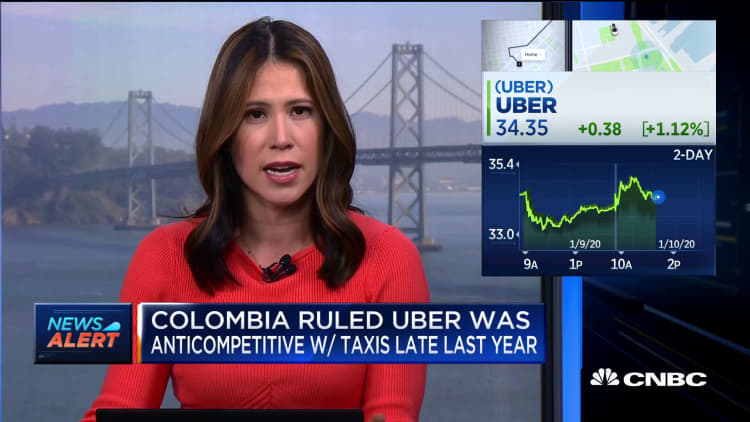 Uber to pull out of Colombia starting January 31st