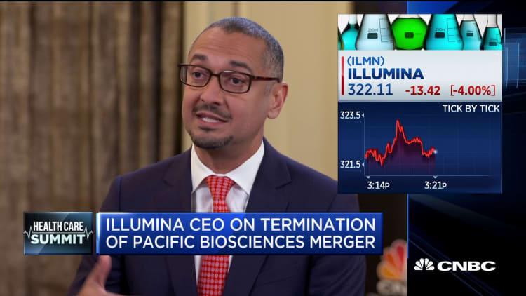 Watch CNBC's full interview with Illumina CEO Francis deSouza
