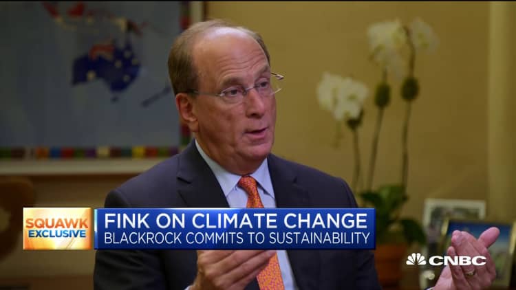 BlackRock's Larry Fink on the expected reaction to shifting investment strategy