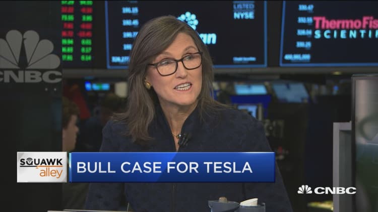 ARK Invest CEO Cathie Wood on why she believes Tesla can surge to $6,000
