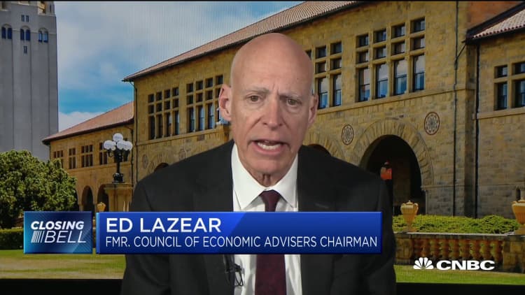 Ed Lazear: Phase one deal with China very good news for US economy