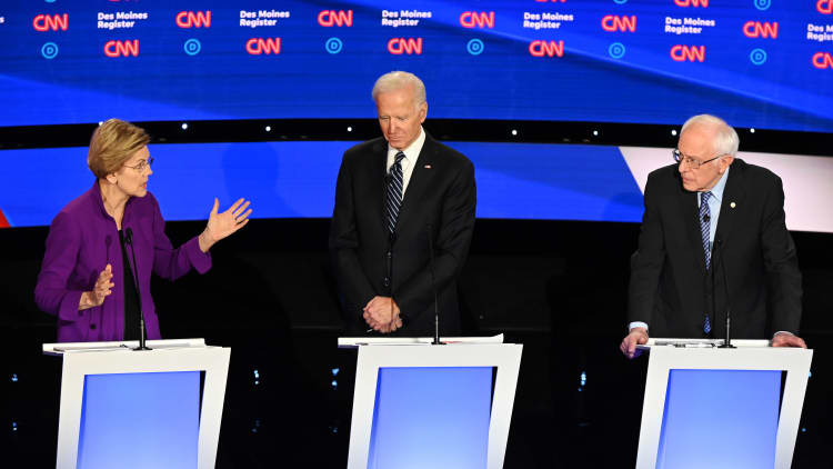 These are the top moments from January's Democratic debate in Iowa