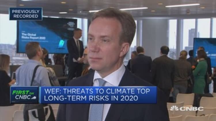 WEF president on climate change: 'This needs to be a decade of action'