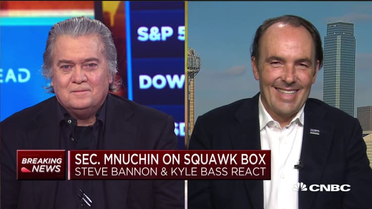 Watch CNBC's full interview with Steve Bannon and Kyle Bass on 'phase one' trade deal