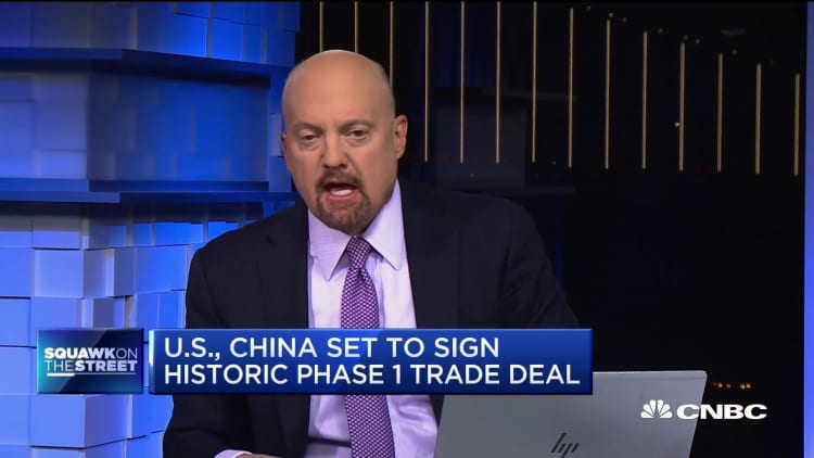 Jim Cramer: It's historic that tariffs did succeed with China trade talks