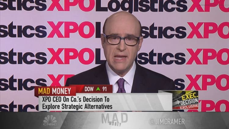 XPO Logistics open to spinning off up to four business units: CEO