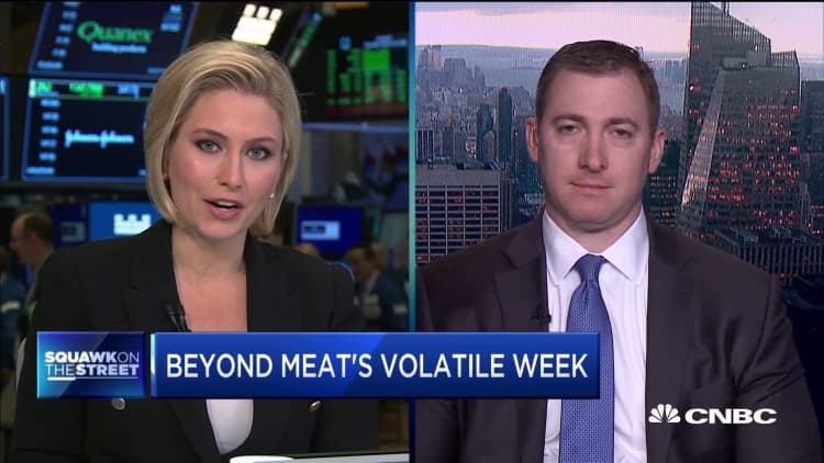 Why Wells Fargo's John Baumgartner has a $72 price target on Beyond Meat