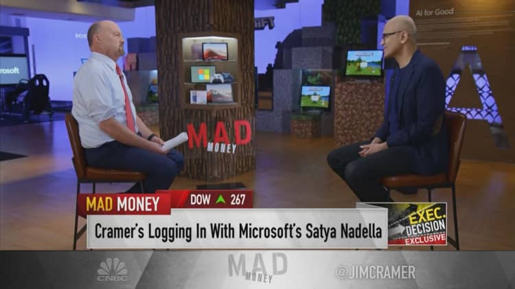 Satya Nadella credits Steve Ballmer for pushing Microsoft into the cloud