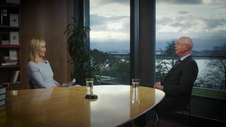 WEF founder Klaus Schwab talks succession
