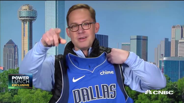 Chime CEO Chris Britt on teaming up with NBA's Dallas Mavericks