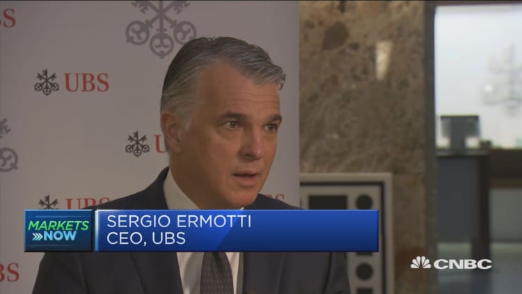 Expecting a more normalized environment in Hong Kong, UBS CEO says