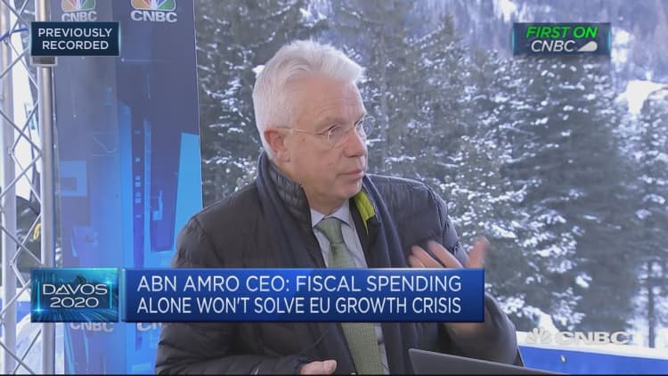 Not so pessimistic about European growth, ABN Amro CEO says
